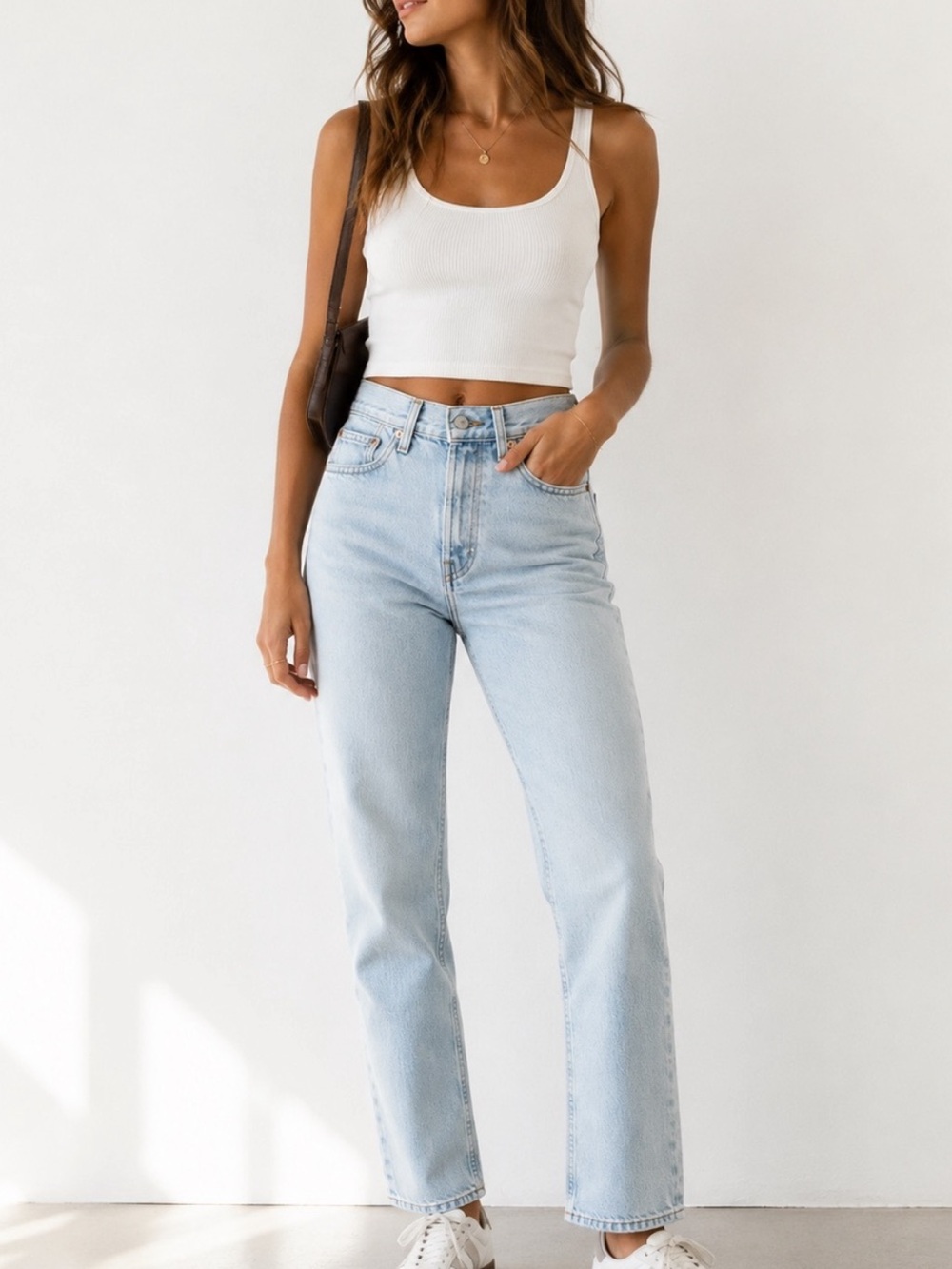 Levi’s Wedgie Straight High Rise Light Wash Jeans ‘Out of the Box’ W28 L28